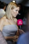 Amsterdam 28 oktober 2015
Premiere James Bond spectre in Tuschinski.
Bond girl Lea Seydoux en Dave Bautiste