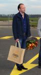 Katwijk, 30 Oktober 2015
5 jaar Soldaan van Oranje
Marco de Koning van Royal Promotions samen met de  oude en nieuwe crew bij de Dakota
