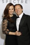 Amsterdam 28 oktober 2015
Premiere James Bond spectre in Tuschinski. Michiel Mol met Marloes Mens