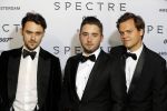 Amsterdam 28 oktober 2015
Premiere James Bond spectre in Tuschinski. nathan Moszkowiczmet vrienden