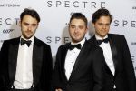 Amsterdam 28 oktober 2015
Premiere James Bond spectre in Tuschinski. nathan Moszkowiczmet vrienden