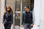 Amsterdam 13 september 2015
Olcay Gulsen met haar verloofde Frans op de pc hooftstraat op scooters