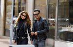 Amsterdam 13 september 2015
Olcay Gulsen met haar verloofde Frans op de pc hooftstraat op scooters