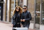 Amsterdam 13 september 2015
Olcay Gulsen met haar verloofde Frans op de pc hooftstraat op scooters