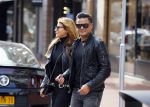 Amsterdam 13 september 2015
Olcay Gulsen met haar verloofde Frans op de pc hooftstraat op scooters
