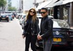 Amsterdam 13 september 2015
Olcay Gulsen met haar verloofde Frans op de pc hooftstraat op scooters