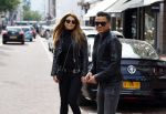 Amsterdam 13 september 2015
Olcay Gulsen met haar verloofde Frans op de pc hooftstraat op scooters