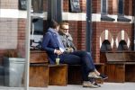 Amsterdam 30 oktober 2015
Prins Bernhard jr op terras.