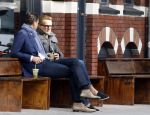Amsterdam 30 oktober 2015
Prins Bernhard jr op terras.