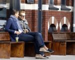 Amsterdam 30 oktober 2015
Prins Bernhard jr op terras.