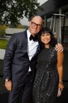 Hilversum 18 oktober 2015
Premiere nieuwe show in studio 21 Pandora. Rene Ros met vrouw