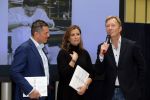 Amsterdam 19 oktober 2015 
Boekpresentatie Sacha de Boer en Jacob Jan Boerma in hotel Krasnapolsky. Man Rick Nieman praat het aan elkaar.