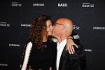 Amsterdam 29 oktober 2015 
Presentatie nieuwe samsung smart watch in samenwerking met BALR. in the harbour club.
Rob Kamphues met vriendin
