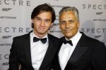 Amsterdam 28 oktober 2015
Premiere James Bond spectre in Tuschinski. Robert Schoemacher met zoon