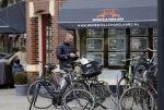 Amsterdam 20 oktober 2015 
Rolf Snoeren op de fiets in Amsterdam.