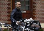 Amsterdam 20 oktober 2015 
Rolf Snoeren op de fiets in Amsterdam.
