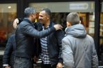 Amsterdam 21 oktober 2015
Ruud Gullit met Vrirndin Karin in Gelderland plein. Frank Rijkaard met moeder