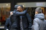 Amsterdam 21 oktober 2015
Ruud Gullit met Vrirndin Karin in Gelderland plein. Frank Rijkaard met moeder