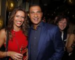 Amsterdam 22 oktober 2015
Opening W hotel in Amsterdam. Ruud Gullit met zijn vriendin Karin