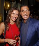 Amsterdam 22 oktober 2015
Opening W hotel in Amsterdam. Ruud Gullit met zijn vriendin Karin