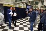 Amsterdam 19 oktober 2015 
Boekpresentatie Sacha de Boer en Jacob Jan Boerma in hotel Krasnapolsky. Man Rick Nieman praat het aan elkaar.