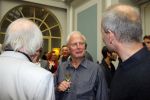 Amsterdam 19 oktober 2015 
Boekpresentatie Sacha de Boer en Jacob Jan Boerma in hotel Krasnapolsky. Man Rick Nieman praat het aan elkaar.