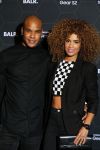 Amsterdam 29 oktober 2015 
Presentatie nieuwe samsung smart watch in samenwerking met BALR. in the harbour club.
Sharon Doorson met vriend