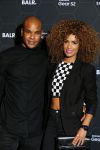 Amsterdam 29 oktober 2015 
Presentatie nieuwe samsung smart watch in samenwerking met BALR. in the harbour club.
Sharon Doorson met vriend