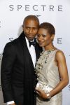 Amsterdam 28 oktober 2015
Premiere James Bond spectre in Tuschinski. Sylvana Simons met neef