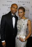 Amsterdam 28 oktober 2015
Premiere James Bond spectre in Tuschinski. Sylvana Simons met neef