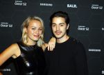 Amsterdam 29 oktober 2015 
Presentatie nieuwe samsung smart watch in samenwerking met BALR. in the harbour club.
Tess Milne met vriend