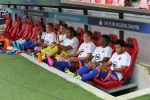 Eindhoven, 30 Augustus 2015
Kompetitie Seizoen 2015/2016
PSV-SC Feyenoord, eindstand 3-1
De reservebank van SC Feyenoord,  Warner Hahn Eljero Elia Tonny Vilhena Jens Toornstra Michiel Kramer