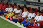Eindhoven, 30 Augustus 2015
Kompetitie Seizoen 2015/2016
PSV-SC Feyenoord, eindstand 3-1
De reservebank van SC Feyenoord,  Warner Hahn Eljero Elia Tonny Vilhena Jens Toornstra Michiel Kramer