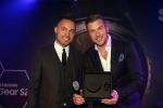 Amsterdam 29 oktober 2015 
Presentatie nieuwe samsung smart watch in samenwerking met BALR. in the harbour club.
Demy de Zeeuw met Winston Gerstanowitz