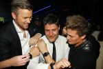Amsterdam 29 oktober 2015 
Presentatie nieuwe samsung smart watch in samenwerking met BALR. in the harbour club.
Demy de Zeeuw met Winston Gerstanowitz