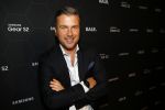 Amsterdam 29 oktober 2015 
Presentatie nieuwe samsung smart watch in samenwerking met BALR. in the harbour club.
Demy de Zeeuw met Winston Gerstanowitz