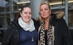 Den Bosch, 13 Oktober 2016
Rechtbank in de zaak Nicole v d Hurk
Op de foto Ad v d Hurk ex-vrouw Jolanda  v d Weijden met dochter Debbie v d Hurk