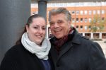 Den Bosch, 13 Oktober 2016
Rechtbank in de zaak Nicole v d Hurk
Op de foto Ad v d Hurk met dochter Debbie v d Hurk