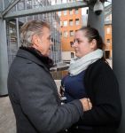 Den Bosch, 13 Oktober 2016
Rechtbank in de zaak Nicole v d Hurk
Op de foto Ad v d Hurk met dochter Debbie v d Hurk