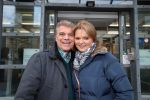 Den Bosch, 13 Oktober 2016
Rechtbank in de zaak Nicole v d Hurk
Op de foto Ad v d Hurk met vriendin Anita Heyns