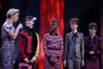 Amsterdam 25 oktober 2016
Finale Hollands Next topmodel gepresenteerd door Anouk Smulders met de finalisten Akke Marije Colette Emma en Noor. Juryleden Fred v Leer Anna Nooshin en Alek Bruessing.