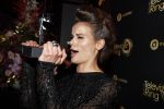 Amsterdam 13 oktober 2016
Televizierring 2016 in de heineken music Hall.
Angela Schijf winnares beste actrice 2016