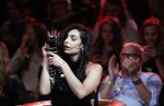Amsterdam 25 oktober 2016
Finale Hollands Next topmodel gepresenteerd door Anouk Smulders met de finalisten Akke Marije Colette Emma en Noor. Juryleden Fred v Leer Anna Nooshin en Alek Bruessing.