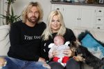 Wateringen 22 oktober 2016
Bobbi Eden en man Mark Laurenz met hun zoon Brandon ray.