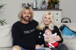 Wateringen 22 oktober 2016
Bobbi Eden en man Mark Laurenz met hun zoon Brandon ray.