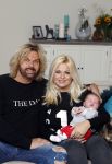 Wateringen 22 oktober 2016
Bobbi Eden en man Mark Laurenz met hun zoon Brandon ray.
