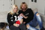 Wateringen 22 oktober 2016
Bobbi Eden en man Mark Laurenz met hun zoon Brandon ray.