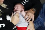 Wateringen 22 oktober 2016
Bobbi Eden en man Mark Laurenz met hun zoon Brandon ray.