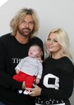 Wateringen 22 oktober 2016
Bobbi Eden en man Mark Laurenz met hun zoon Brandon ray.