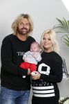Wateringen 22 oktober 2016
Bobbi Eden en man Mark Laurenz met hun zoon Brandon ray.